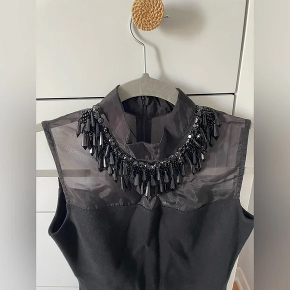 Needle & Thread black mini dress - Picture 3 of 6